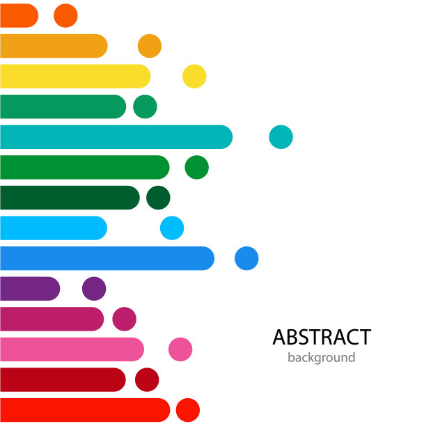 抽象向量颜色背景与空白的地方为文本。图片下载