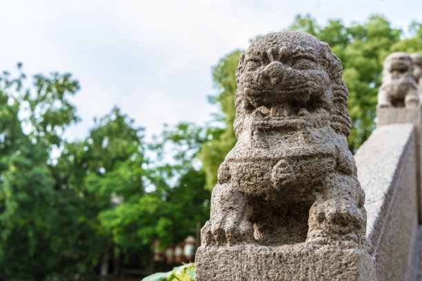 福狗在中国水镇-股票形象图片下载