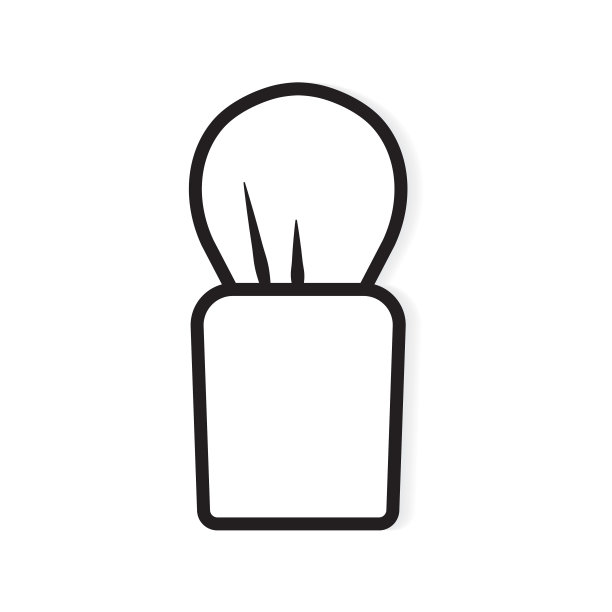 剃须刷图标图片下载