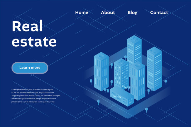 房地产公司概念。图片下载