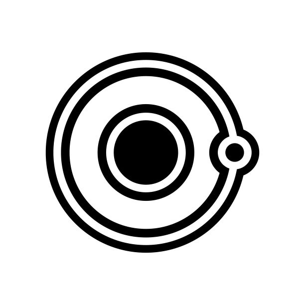 太阳系图标：科技概念应用图标图片下载