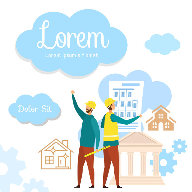 施工队服务平台社交媒体横幅图片下载