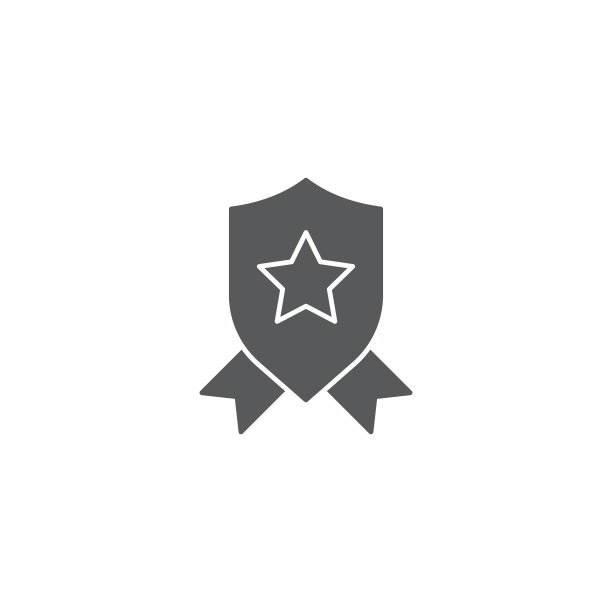 奖项徽章矢量图标说明设计孤立在白色图片下载