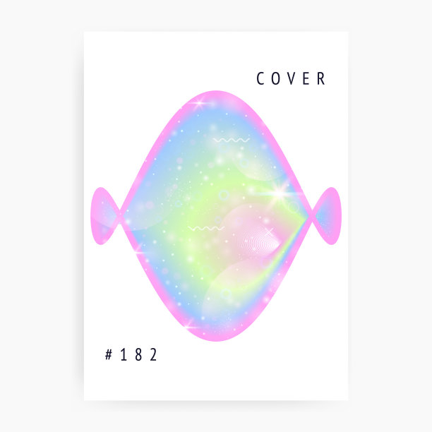 独角兽飞行。卡哇伊彩虹全息图。公主全息梯度。图片下载