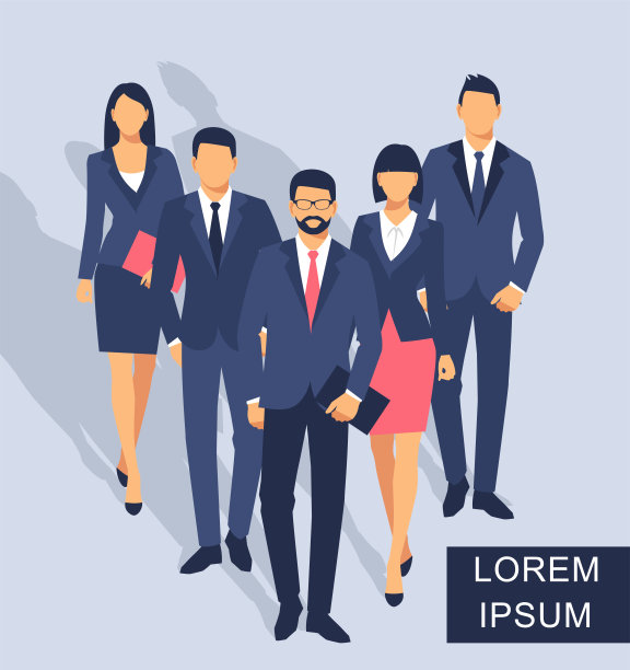 团队商务人士小组图片下载
