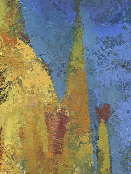 黄色抽象背景与艺术纹理。图片下载