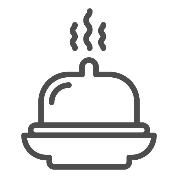 盘图标。托盘矢量图孤立在白色上。酒店早餐大纲风格设计，为网页和应用设计。Eps 10。图片下载