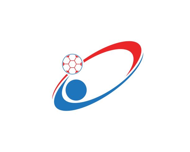 足球图标矢量模板图片下载