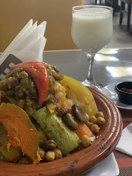 摩洛哥蒸粗麦粉图片下载