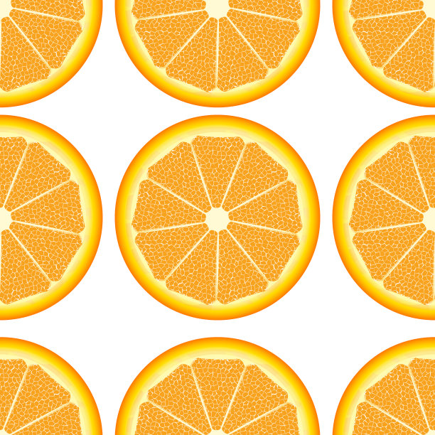 橙色无缝模式。图片下载
