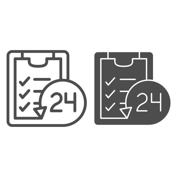 全天候列表线性字形图标图片下载