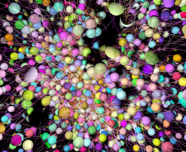 彩色的球图片下载