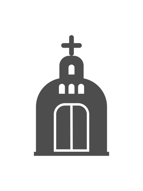 教堂的图标。图片下载