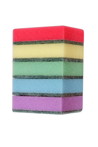 许多泡沫橡胶海绵图片下载