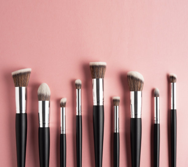 美容刷。图片下载