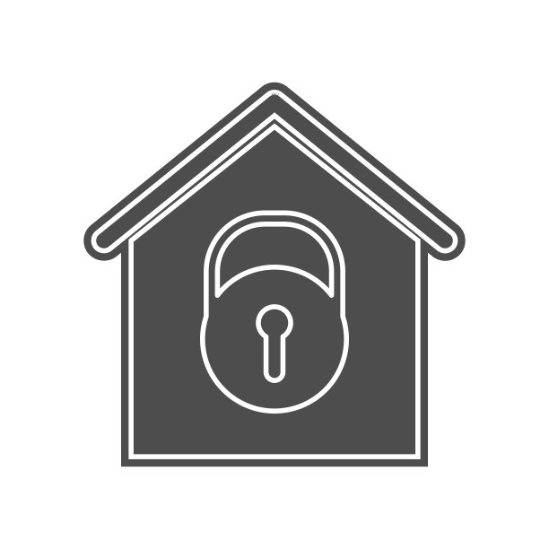 家搜索图标。极简元素的移动概念和web应用图标。字形，平面图标用于网站设计和开发，应用程序开发图片下载