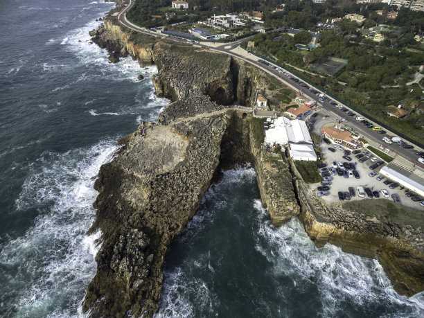 Boca do Inferno(葡萄牙语为地狱之口)，卡斯凯，葡萄牙图片下载