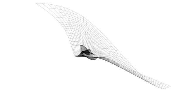 抽象的线框的背景。3D网格技术渲染景观。数字地形在山谷的山区网络空间。图片下载