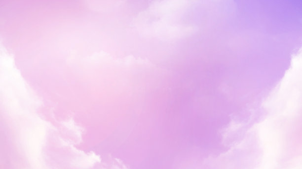 抽象模糊美丽的软云背景与柔和的彩色渐变与散景概念的婚礼贺卡设计或呈现图片下载