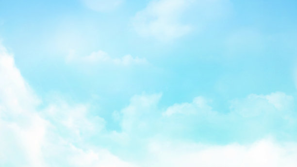 抽象模糊美丽的软云背景与柔和的彩色渐变与散景概念的婚礼贺卡设计或呈现图片下载