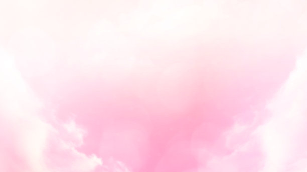 抽象模糊美丽的软云背景与柔和的彩色渐变与散景概念的婚礼贺卡设计或呈现图片下载