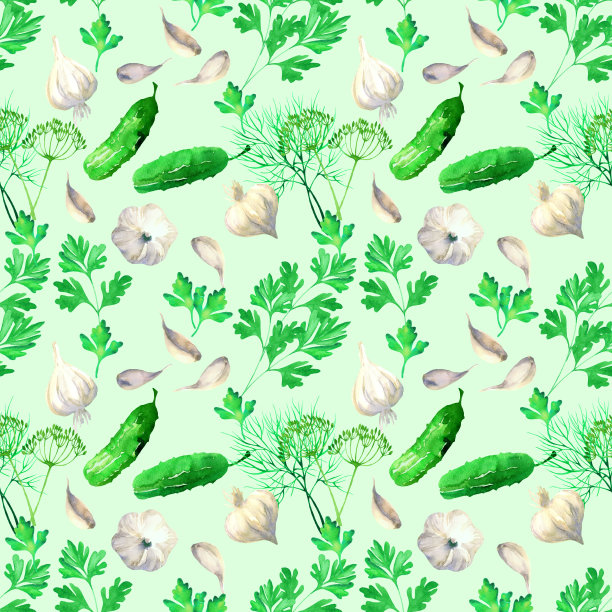 蔬菜无缝模式图片下载