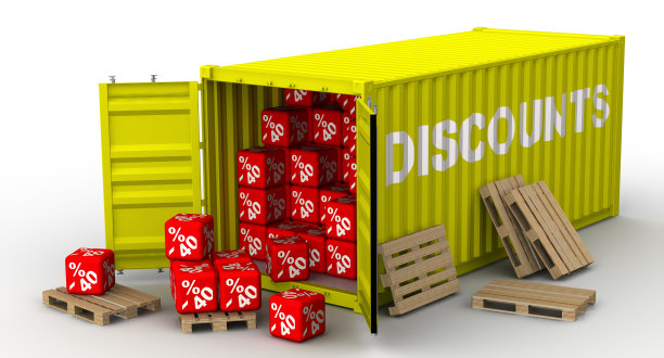 集装箱有四折优惠图片下载
