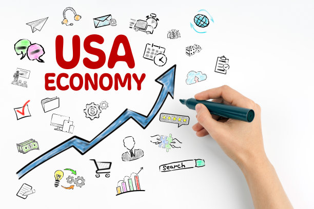 美国经济的概念图片下载