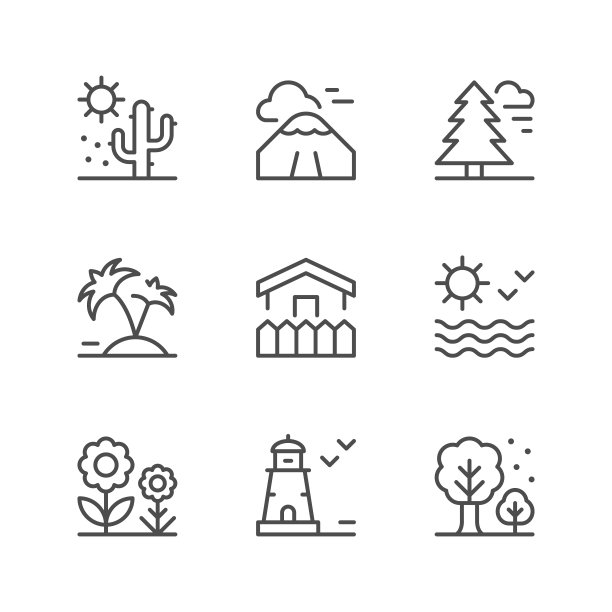 设置风景线图标图片下载