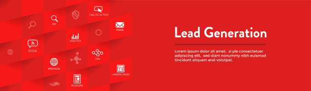 引导产生网页标题横幅-吸引目标受众的领导，以增加收入增长和销售图片下载