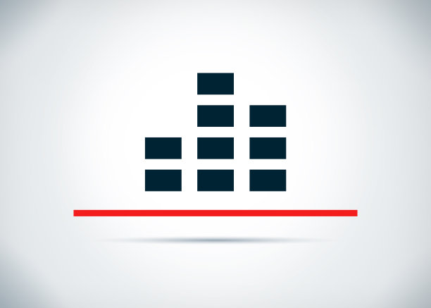 均衡器图标抽象平面背景设计插图图片下载