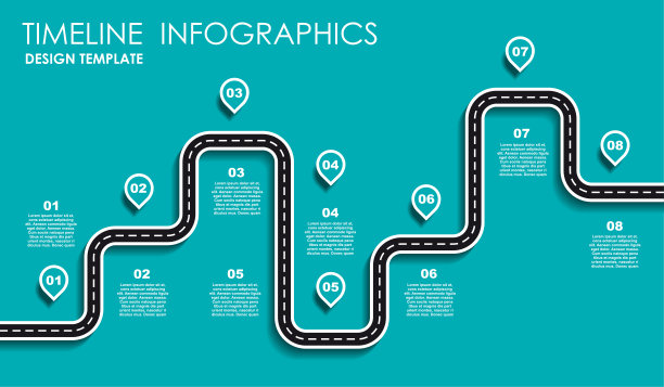 信息图设计模板与地方为您的数据。矢量插图。图片下载