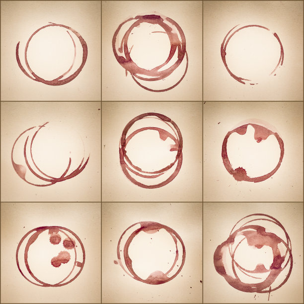 红酒杯污渍收藏图片下载