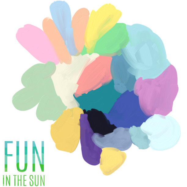 抽象手绘油画块图片下载