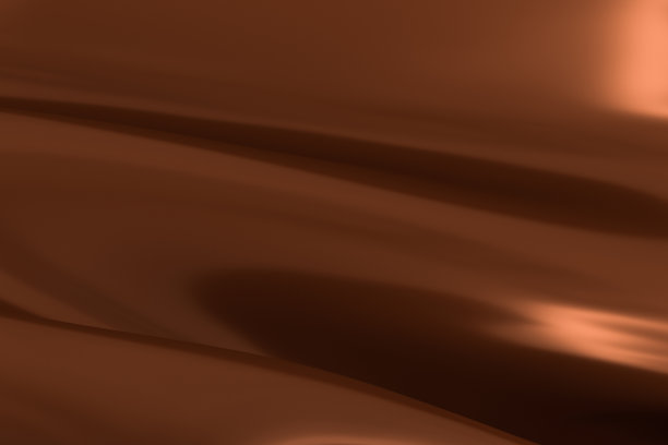 3d渲染，棕色流动的布料背景图片下载