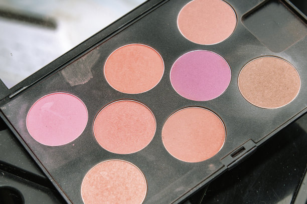 彩色化妆调色板图片下载