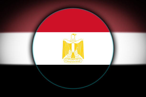 圆形旗帜图片下载