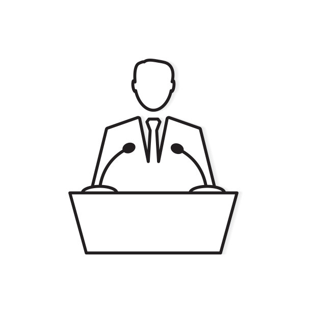 商务发言人图标图片下载