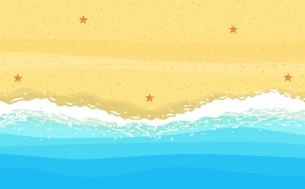 海岸，有沙的海洋，图片下载