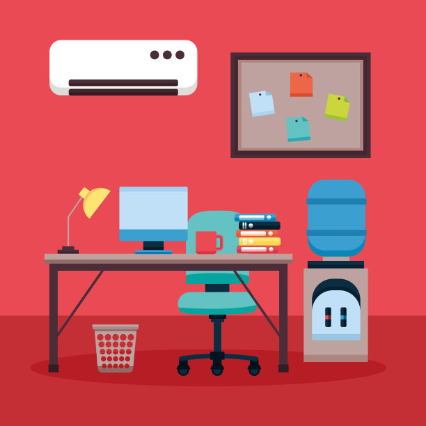 办公室室内工作场所图片下载