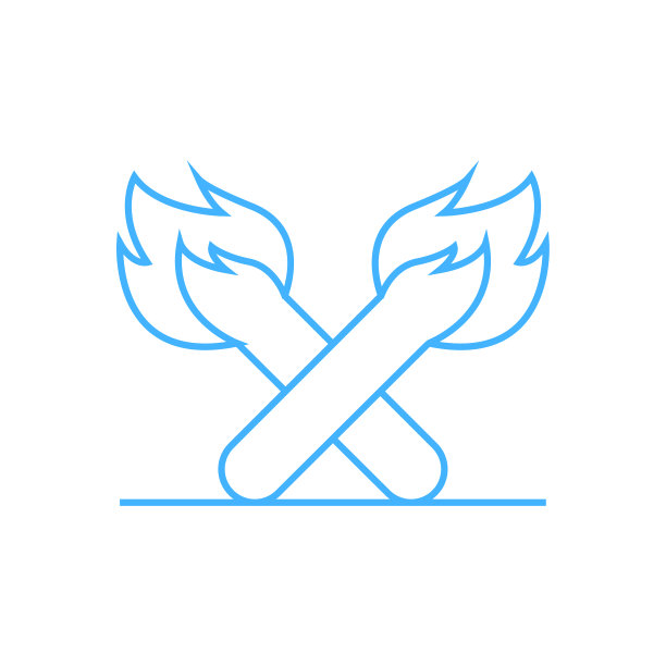 营火图标-火符号矢量图片下载