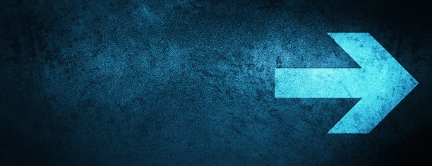 下一个箭头图标特殊的蓝色横幅背景图片下载