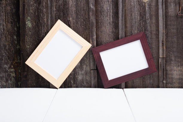 相框与空白纸拷贝空间图片下载