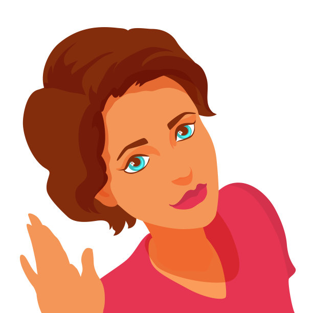 一个漂亮的年轻女孩，带着化妆品，挥舞着她的手，抬头看。从上往下看。图片下载