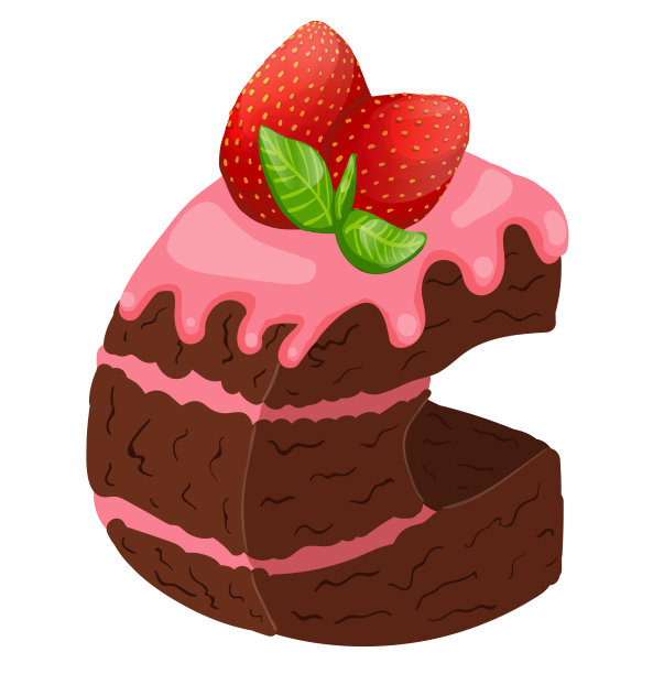 字母C以草莓的形式出现图片下载