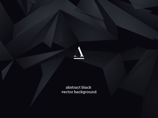 超现代简约的黑色抽象背景为您的标志，海报，书籍封面或任何平面设计项目。矢量插图。图片下载