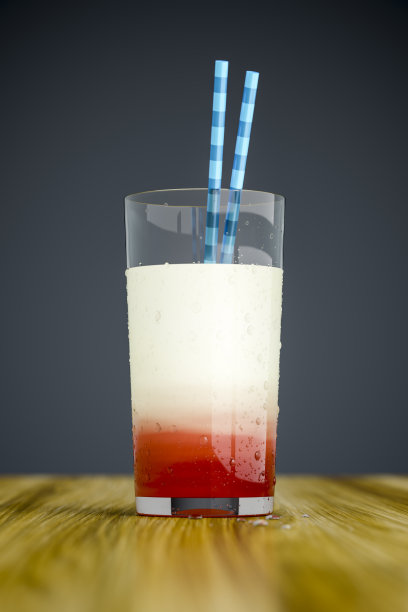 香蕉樱桃饮料图片下载