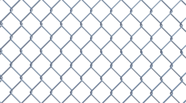 白色背景上的栅栏图片下载