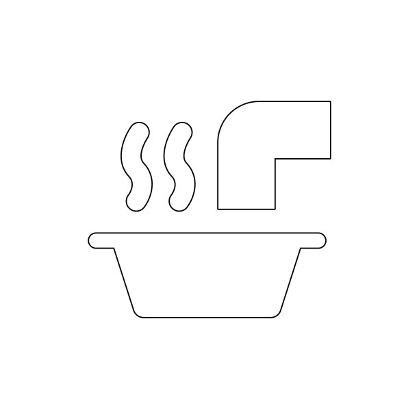 腿浸泡轮廓图标。符号和符号可以用于网页，标志，手机应用程序，UI，用户体验图片下载