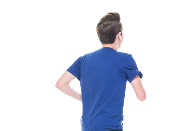 年轻的高中年龄男性跑步图片下载